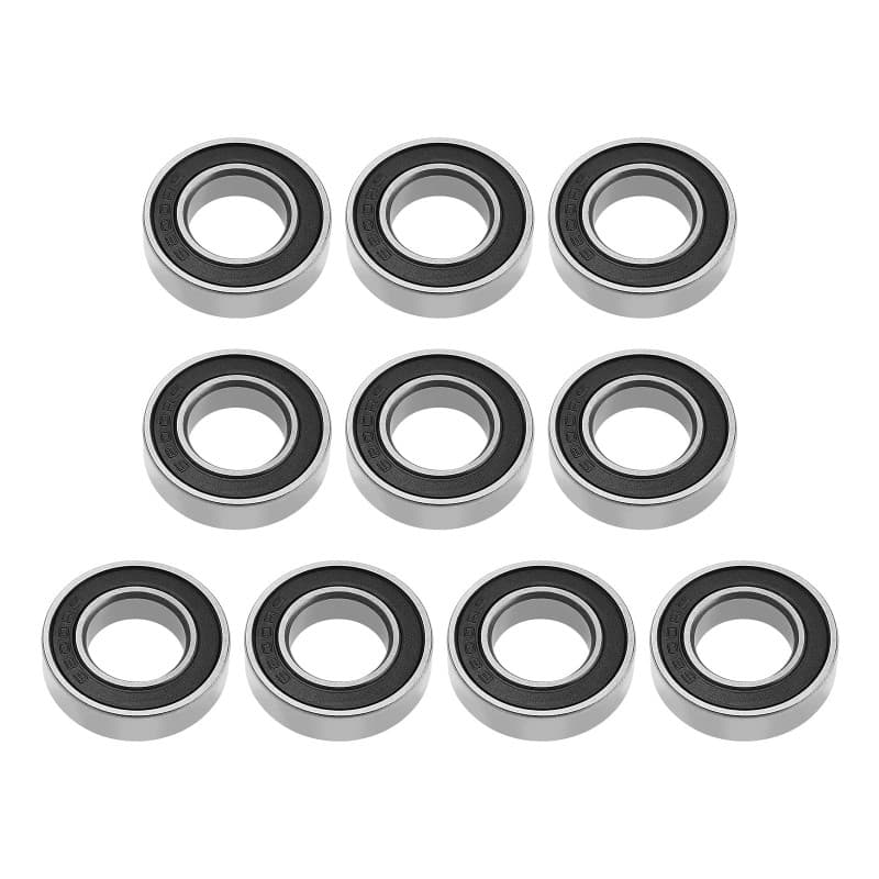 EMSea 10x Double Scellé Roulement à Billes Gorge Profonde 6800-2RS Outil électrique en Acier à Haute Teneur Carbone 10x19x5mm po