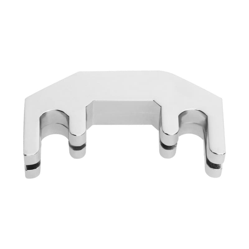 EMSea Sourdine pour Violon Silencieux pour Violon Silent Practice Silencieux Argent Silencieux à Quatre Griffes en Métal Réducte