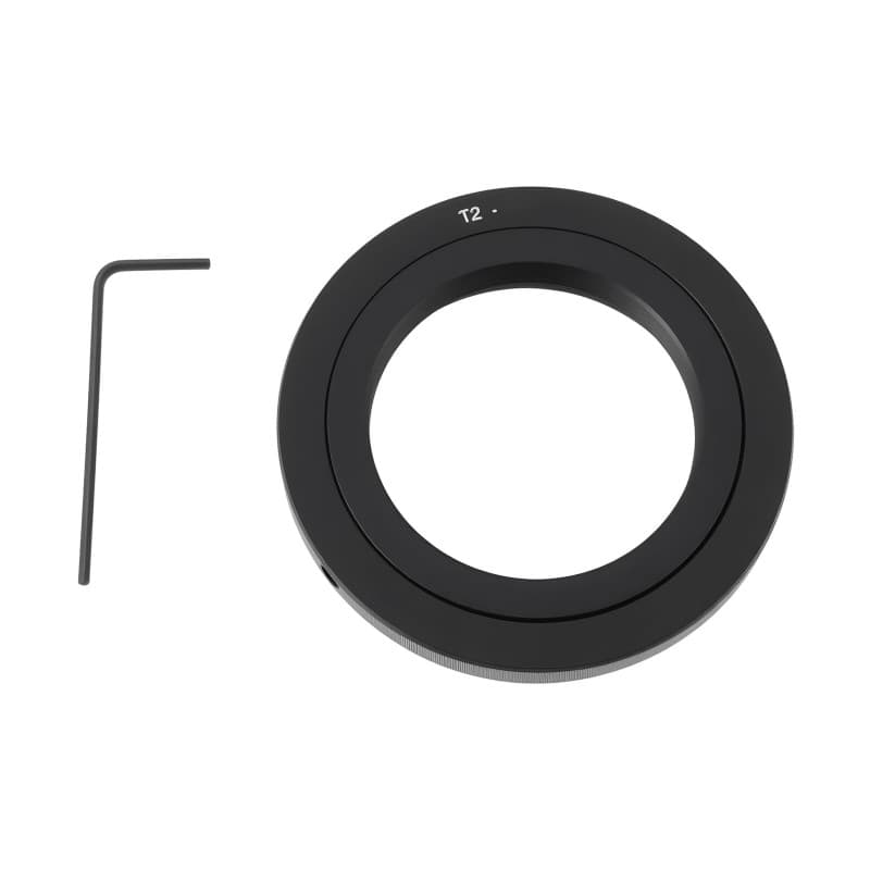 YINETTECH Bague d'adaptation pour téléobjectif miroir compatible avec les appareils photo Canon EOS pour fixer un objectif T2/T