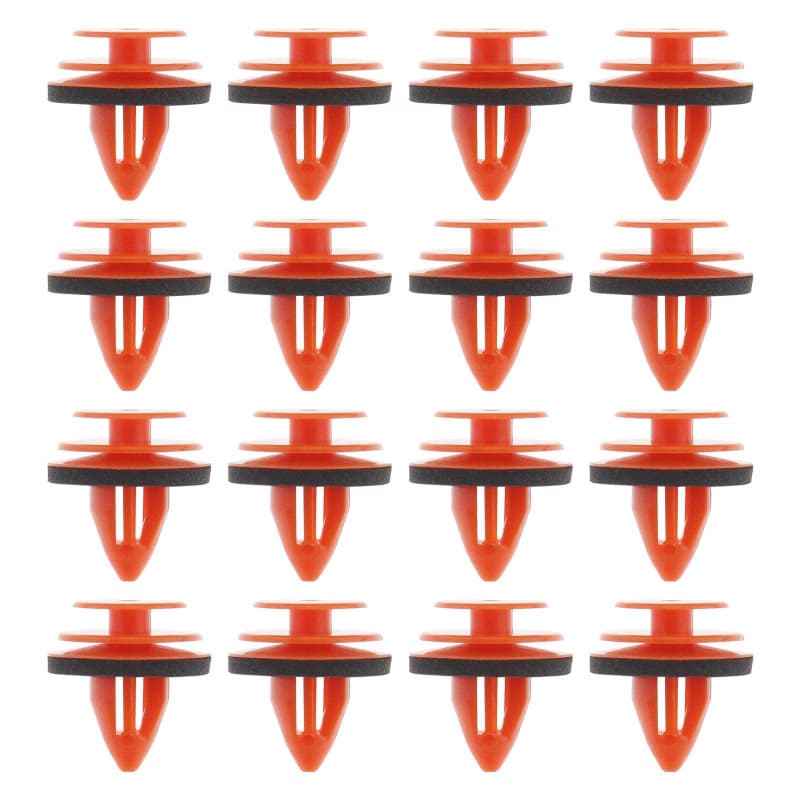 VGOL 40pcs Clips de Panneau de Garniture de Porte avec Scellant 80999VE000 Compatible avec 350Z Almera Tino Micra Navara Primera