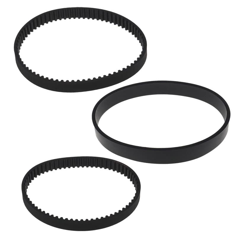 VGOL Lot de 3 courroies de rechange 1606418, 1606419 et 1606428 compatibles avec Bissell ProHeat 2X Revolution Pet Carpet Cleane