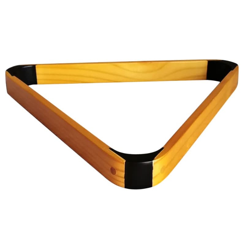 PRATYAHARA Support de Boules de Billard en Bois Support Triangulaire Solide Supports de Boules de Billard Triple Angle Supports