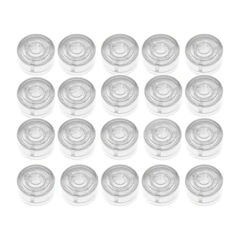 NISHZHU Lot de 20 capuchons de protection pour pédale d'effet de guitare - Capuchons de protection pour pédale d'effet - Capucho