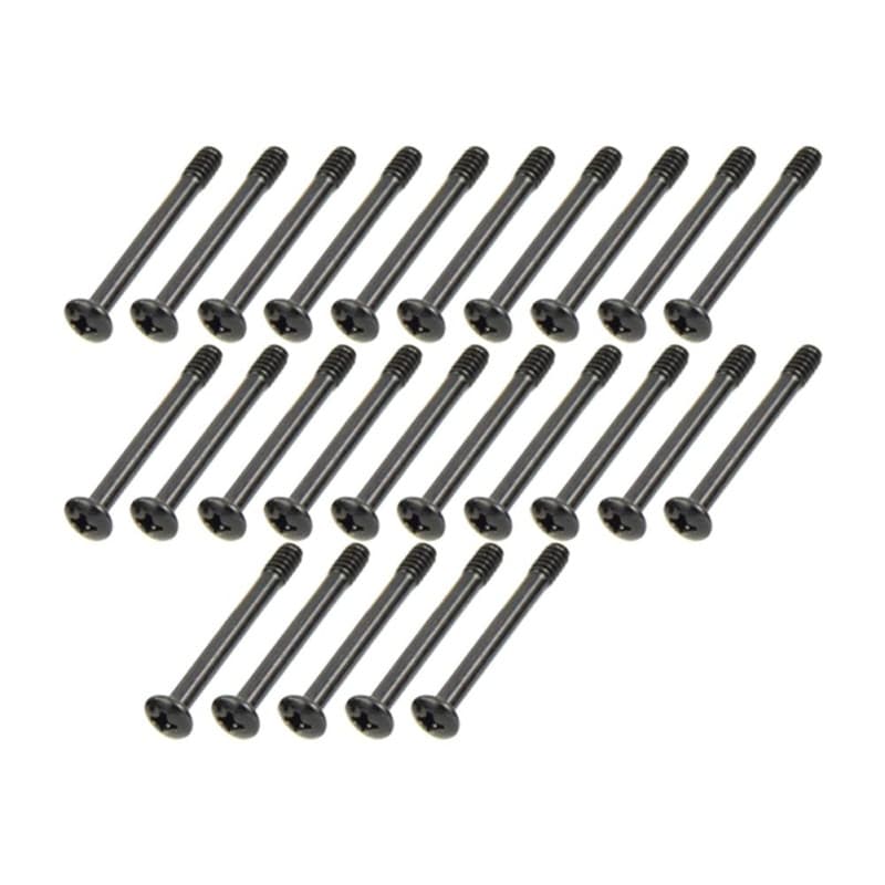 Myqqhbs Lot de 25 vis de Fixation à tête Ronde rallongée 6-32 x 30 mm pour boîtier PC, Refroidisseur, Ventilateur d', Ordinateur