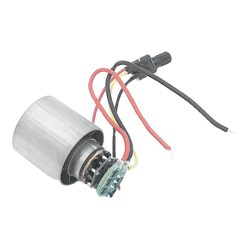 OVNSHVN Mini moteur sans balais DC 7-24 V, 100 000 min, roue à grande vitesse en alliage d'aluminium CNC, ventilateur de canal,
