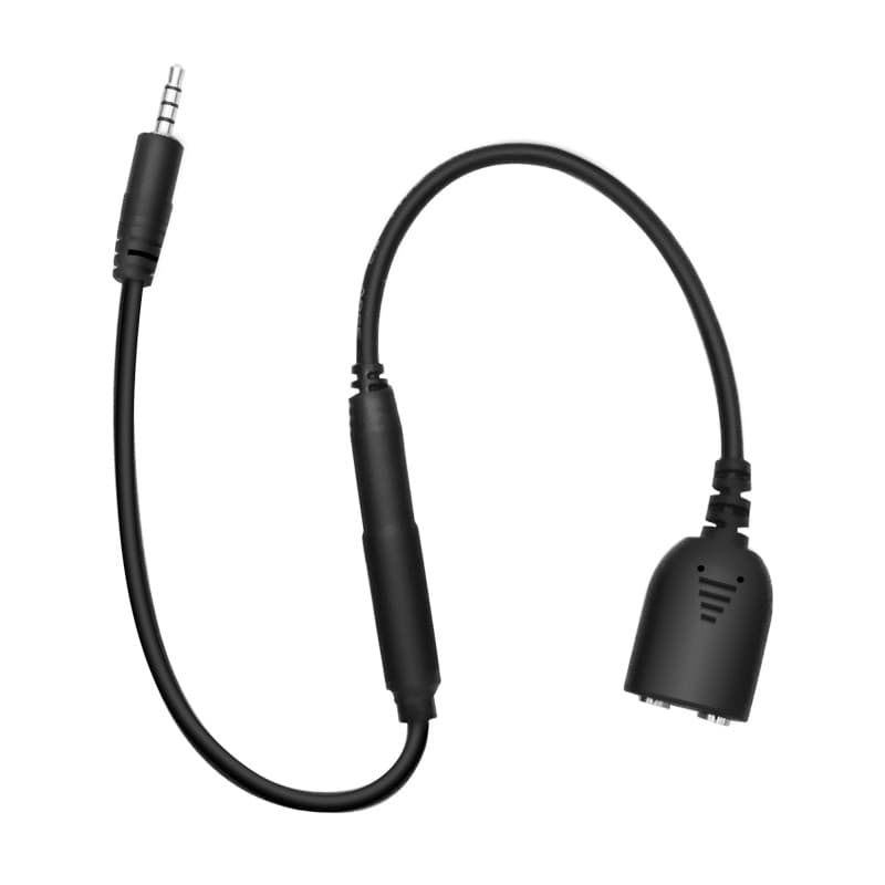 Mcbazel Surecom adaptateur d'écouteur 3,5 mm Kenwood pour téléphone portable vers talkie-walkie
