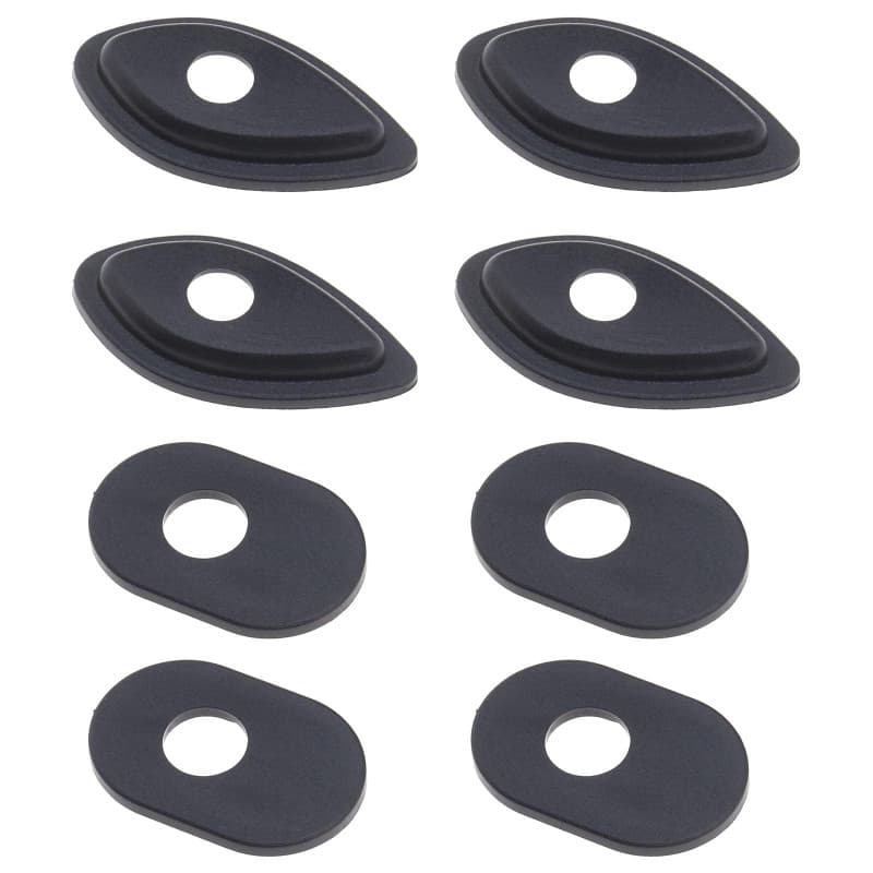 eMagTech Lot de 8 adaptateurs de clignotants avant et arrière pour moto compatibles avec Honda MSX125 MSX125SF CBR600RR CBR900RR