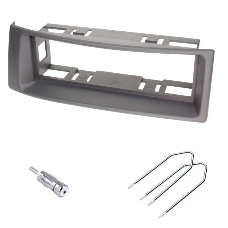 Sound-way - Kit de Montage Autoradio, Façade Cadre de Radio 1 DIN, Adaptateur Compatible avec Renault Megane Scenic