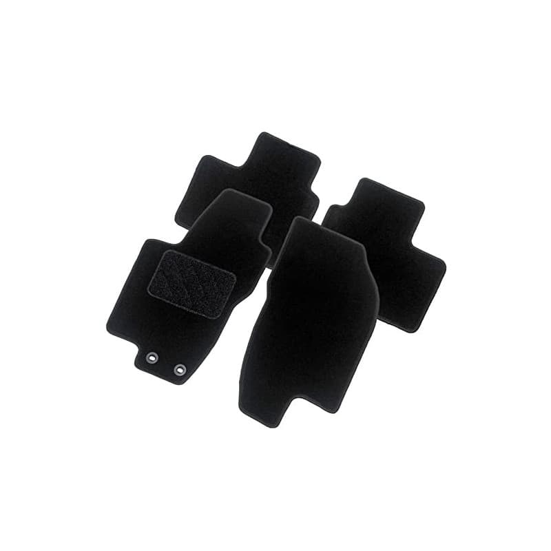 AUTO-STYLE Set de tapis de sol compatible avec Renault Arkana 2020-, Noir