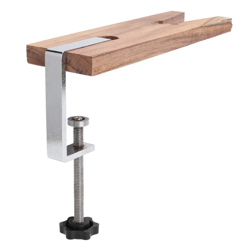 Bijoutiers Bench Pin Clamp Pince à anneau en bois Fabrication de bijoux Étau Établi en bois Bijoutiers faisant des outils de tra