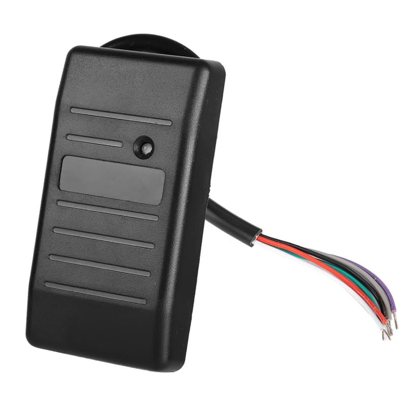 Lecteur RFID Lecteur 125Khz, Lecteur USB de Carte d'identité, Lecteur de contrôle d'accès de Carte RFID de sécurité, Étanche, Ré