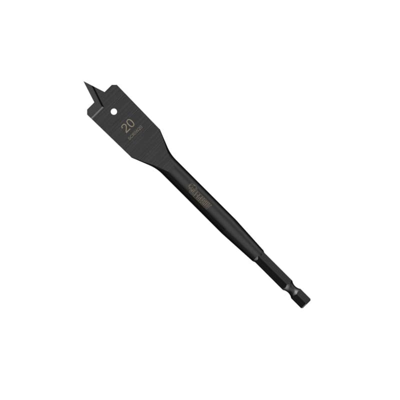 1 x SabreCut SCRIW20_1 20 mm x 152 mm Mèche plate en bois compatible avec Bosch Dewalt Makita Milwaukee et bien d'autres