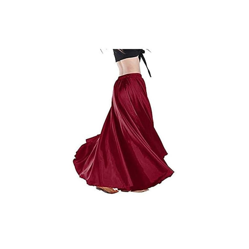 Jupe à Roue entière Costume de Danse du Ventre Swing Costume de Ventre Robe de Danse Vêtements de Bal pour Femme Danseur Profess