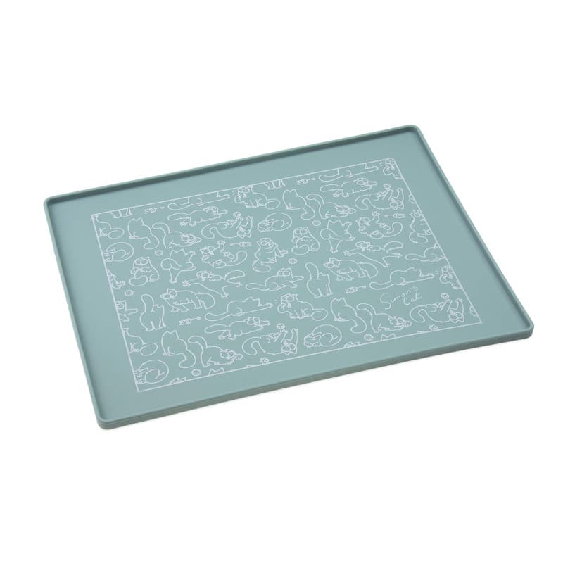KARLIE Simon's Cat by Simon's Cat Tapis pour gamelle 40 x 30 x 1 cm