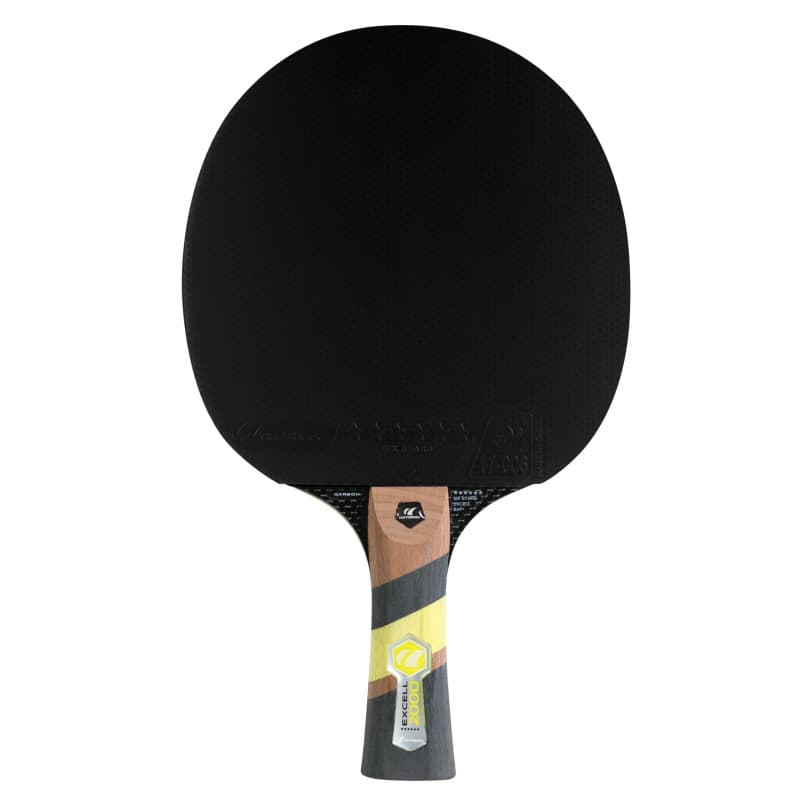 Cornilleau - Excell 2000 - Raquette de ping Pong d'intérieur pour Jouer en compétition Off/Off+ - revêtement ITTF 6 étoiles
