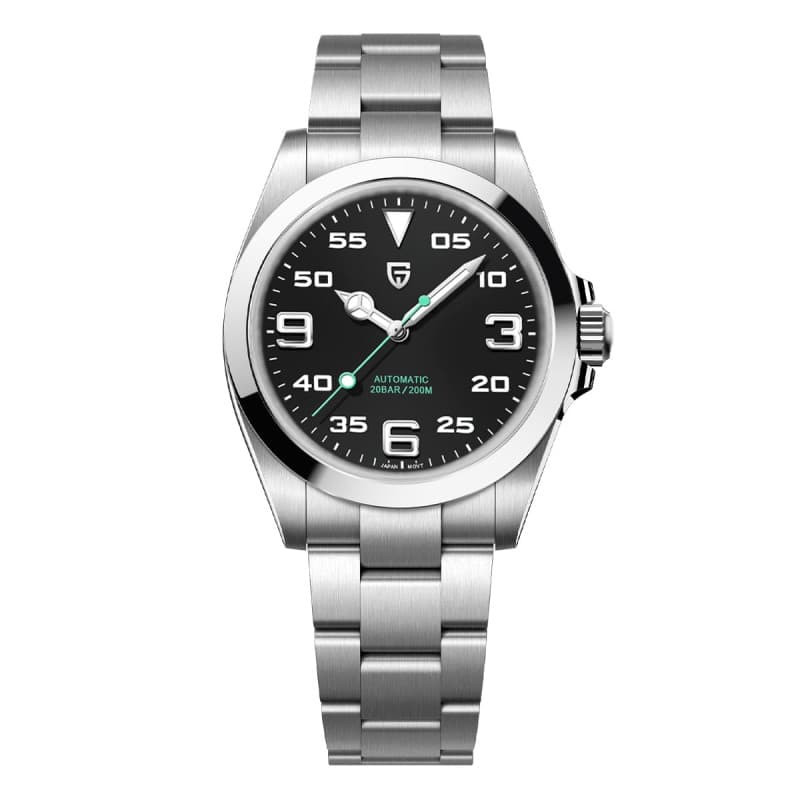 Pagani Design Nouvelle Montre Automatique pour Homme 200 Verre Saphir étanche Montre mécanique en Acier Inoxydable Montre pour H