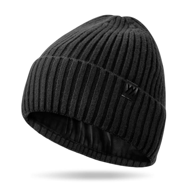 YANIKY Bonnet d'hiver pour homme et femme, doublé en polaire thermique, bonnet de ski, bonnet à revers pour temps froid