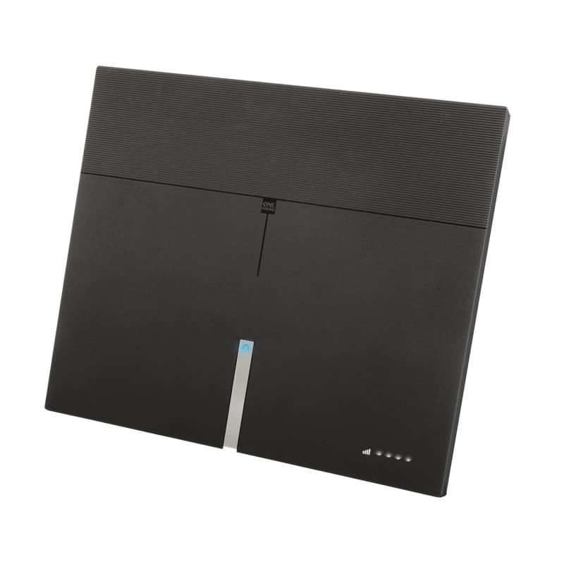 One For All – 3G/4G/5G - Bloque Les signaux – Antenne TV intérieure amplifiée – 4K Ultra HD TV – Control Automatique du Gain – D