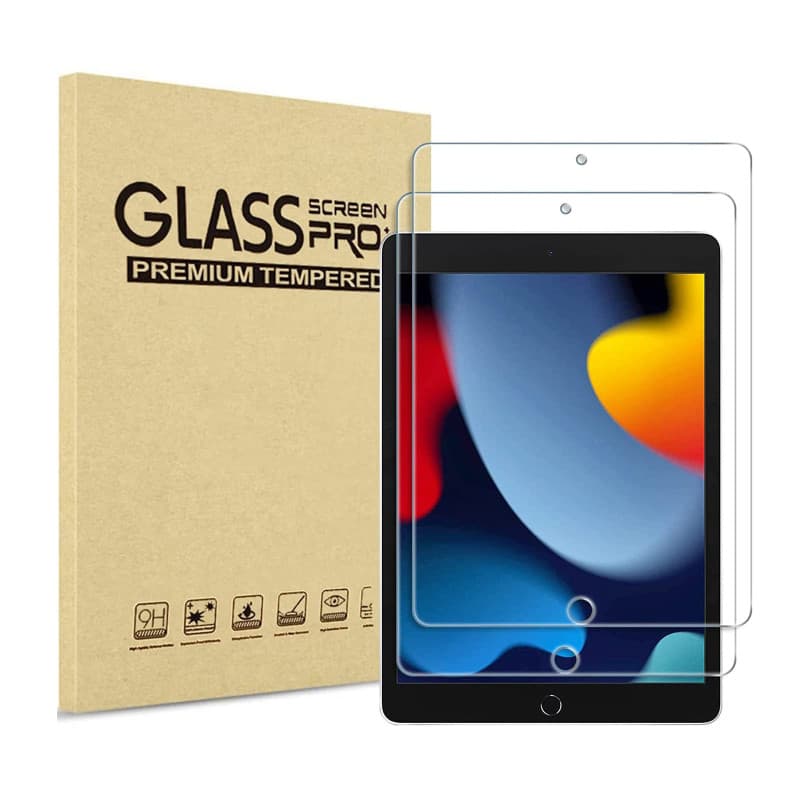 XZC Lot de 2 Protecteurs d'Écran pour iPad (7e/8e/9e Génération) 10,2 Pouces - Modèle 2021/2020/2019
