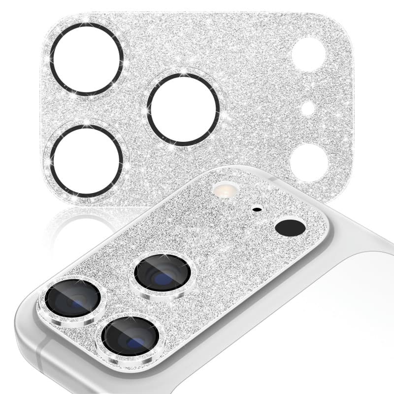 imluckies Protecteur d'Objectif de Caméra pour iPhone 17 Pro Max, Verre Trempé 9H Ultra HD Brillant Protection Écran Caméra Diam