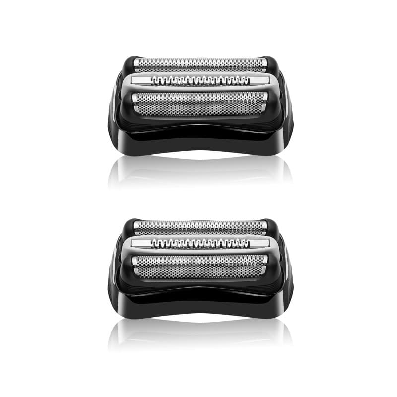 Lot de 2 têtes de rasoir de rechange pour série 3 32B compatibles avec Braun S3 3040s 3000s 3050cc 3010s 3070cc 3080s 3090s 310s