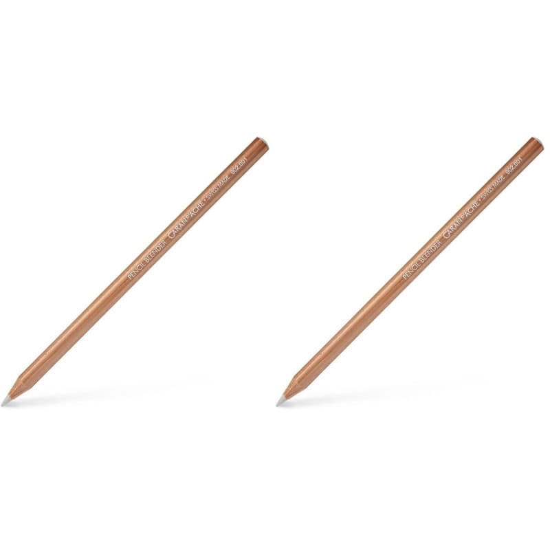 Caran d'Ache 0902.001 Luminance Blender en bois Blanc (Lot de 2)