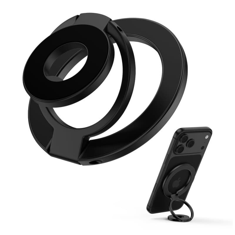 Anneau de support magnétique pour téléphone MagSafe, anneau magnétique pour coque de téléphone MagSafe - Support pour iPhone 17