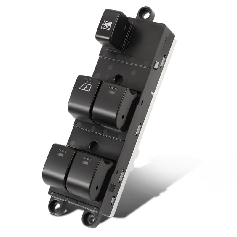 MangWany Bouton lève vitre électrique avant gauche compatible avec Nissan Navara D40 Qashqai Pathfinder 2004-2016 25401-EB30B 25