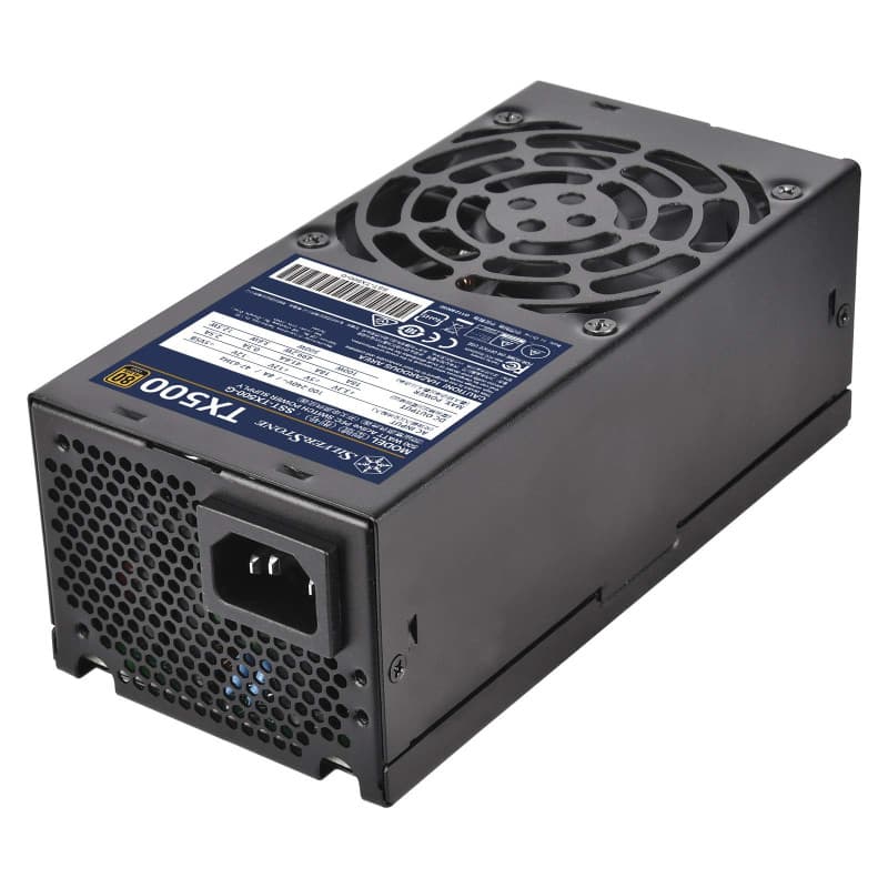 SilverStone Technology TX500 Gold, Alimentation électrique TFX 80 Plus Gold 500W, SST-TX500-G