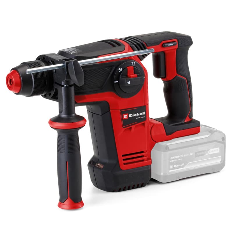 Einhell Professional Marteau Perforateur sans fil TP-HD 18/26 Li BL-Solo Power X-Change (18 V, moteur Brushless, 2,6 J, SDS-Plus
