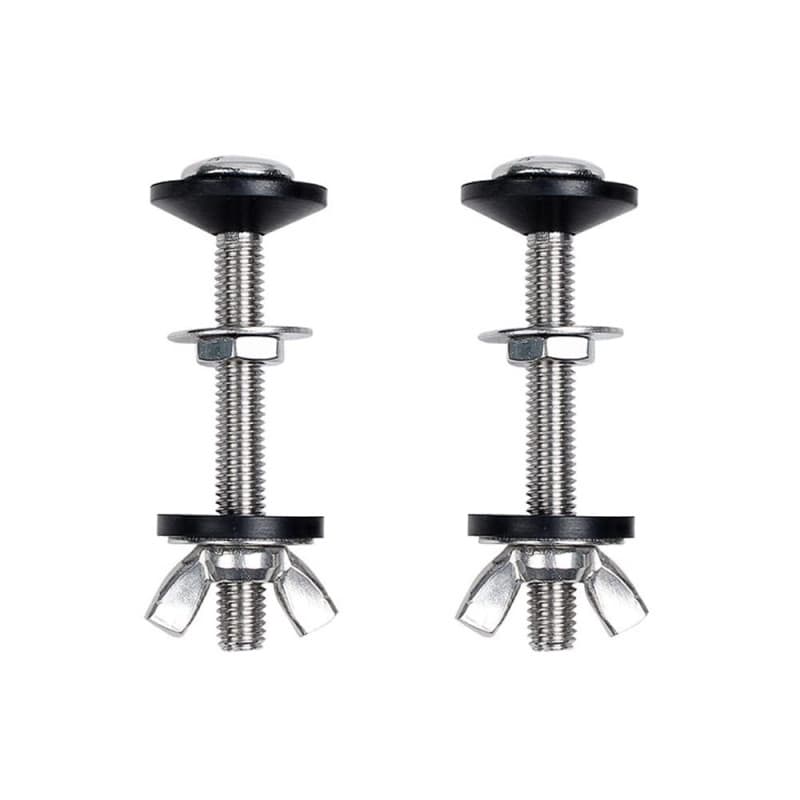 Hsthe Sea 2 Pcs Toilette Split Réservoir d'Eau Vis de Fixation Accessoires Assis Connexion Installation