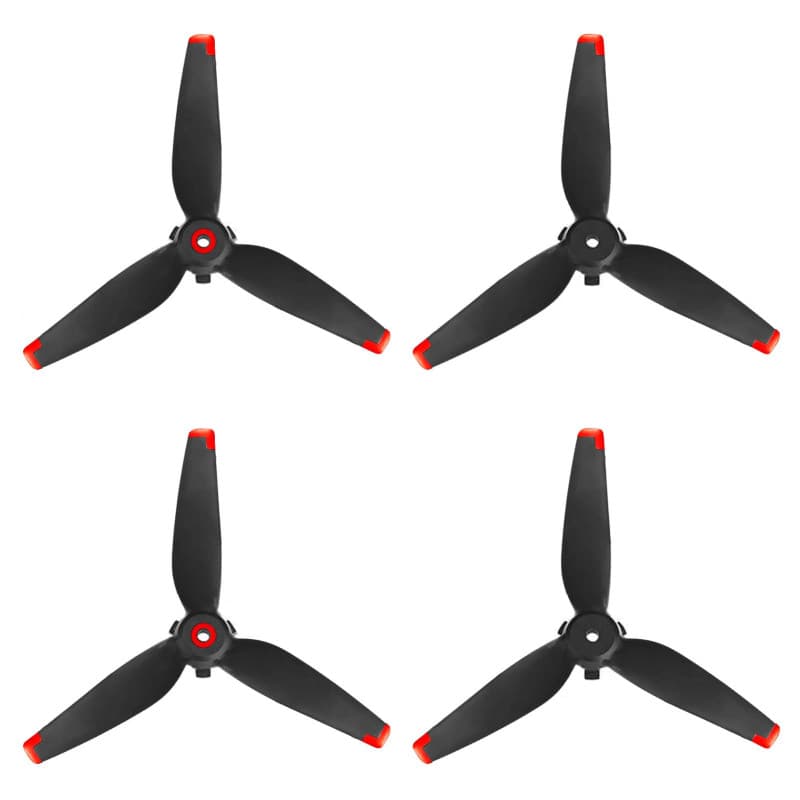 Hengrongshen 4 Pièces Hélice FPV, Drone FPV Hélice 5328S pour Accessoires FPV Remplacement, Hélice FPV de Drone à Faible Bruit e