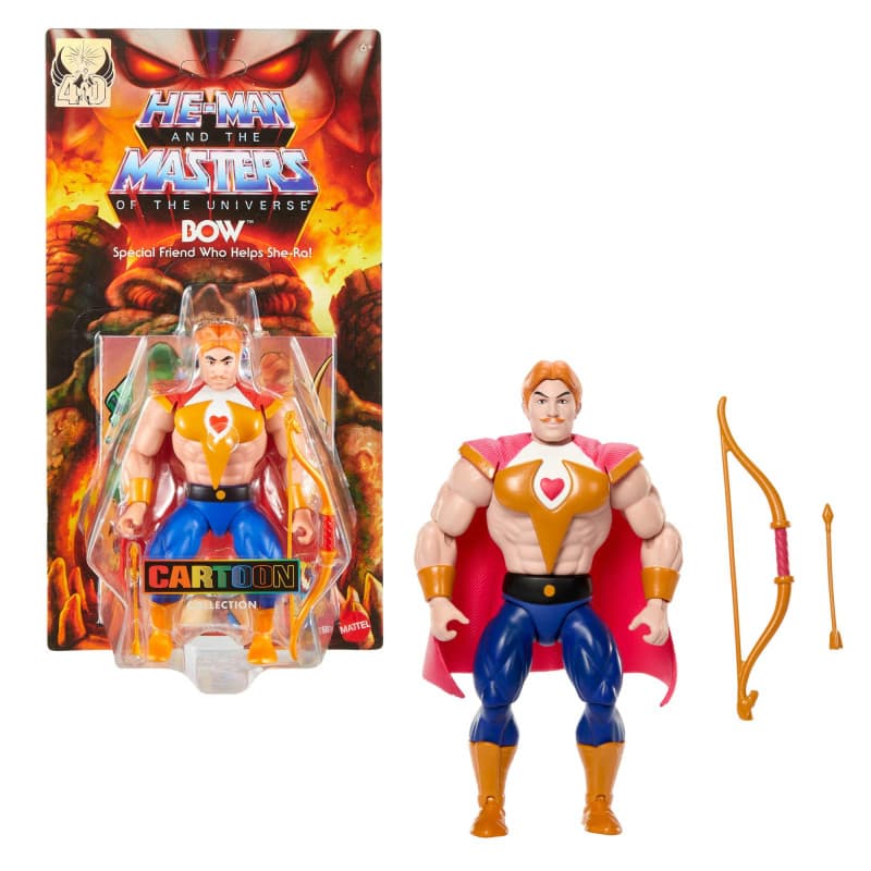 Masters of The Universe Origins Figurine articulée Flèchdor de la Collection Cartoon, Figurine de 14 cm à l’effigie de l’Archer