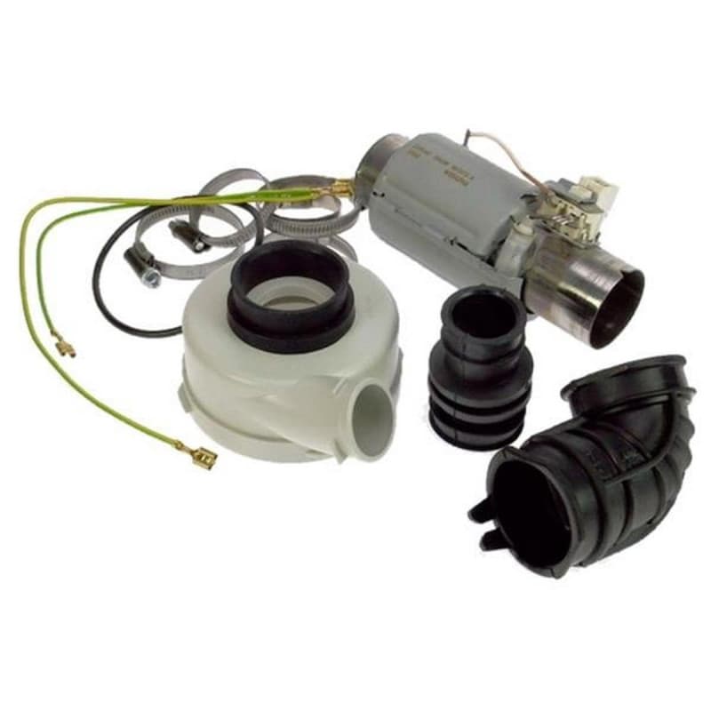 ELEMENT CHAUFFANT + CORPS DE POMPE POUR LAVE VAISSELLE WHIRLPOOL - 481010518499