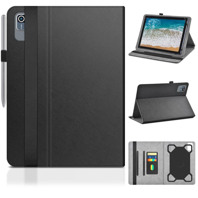KATUMO Coque Etui Universel pour Tablette 10-10,1 Pouces Housse Protection pour Blackview/TECLAST/FACETEL/Lville/DOOGEE/XCX/Wqpl