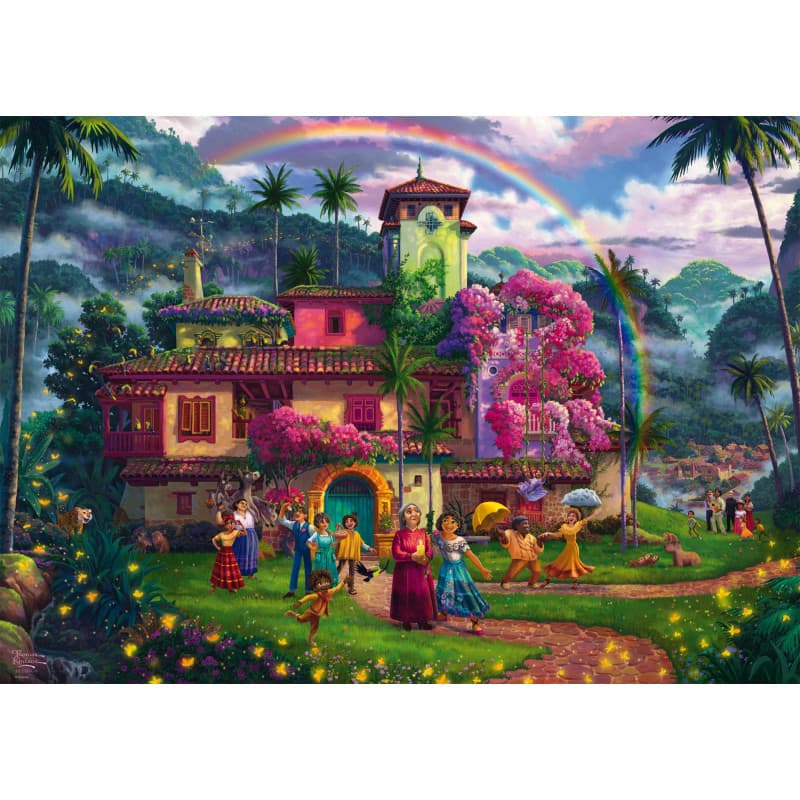 Schmidt Spiele 58051 Puzzle 1000 pièces Disney Encanto Thomas Kinkade