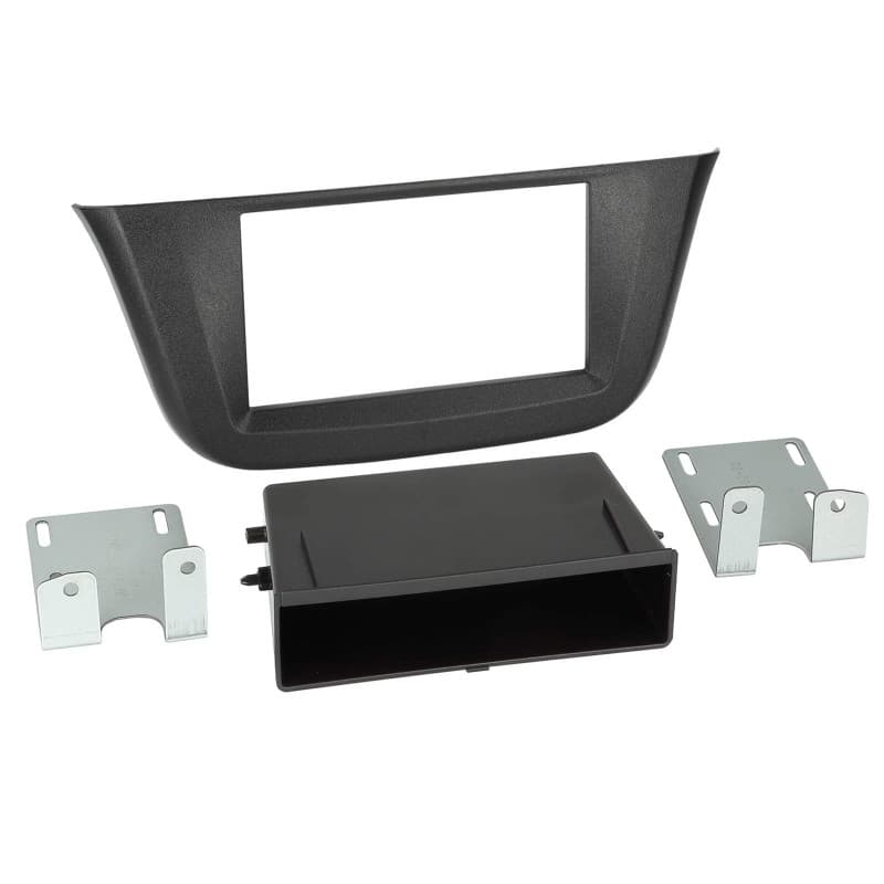 Support autoradio pour Iveco Daily ap14 - Avec vide poche - Noir ADNAuto