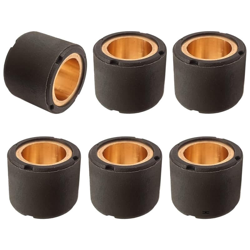 cyclingcolors 6x Galet de variateur 18 x 14 mm Scooter Maxiscooter Rouleau Variomat Transmission Moteur 110cc 125cc 150cc 180cc