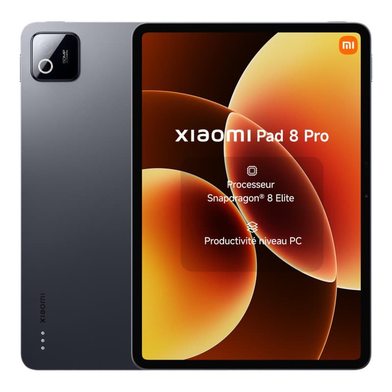 XIAOMI Pad 8 Pro, Tablette 11.2'' 8+256 GB, Processeur Snapdragon® 8 Elite, Batterie Longue autonomie 9200mAh (typ), Écran 3.2K