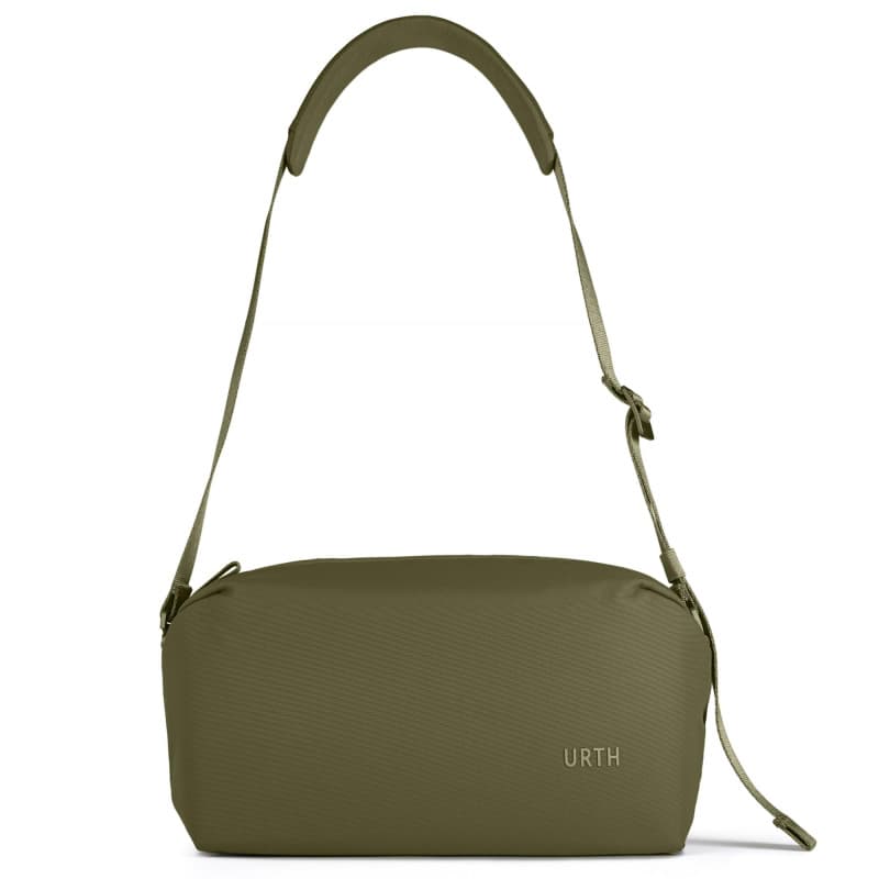 Urth Dolomite 8L Grand Sac Bandoulière Appareil Photo – Résistant à l'eau, Recyclé, Polyvalent pour DSLR, Photographie et Quotid