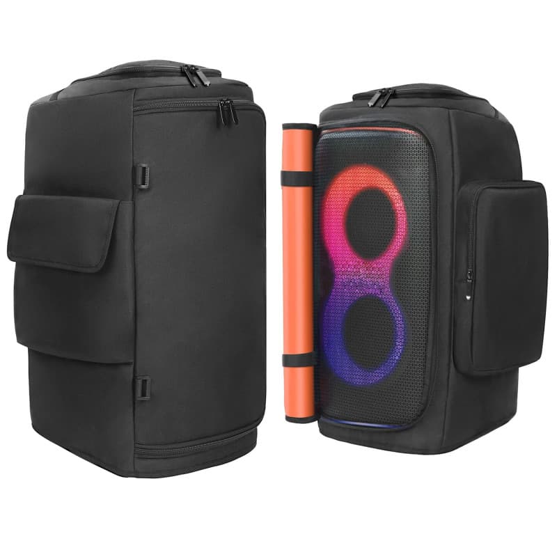 OURHZTB Étui de protection pour haut-parleur portable JBL PartyBox 110/120, sac de rangement avec poches pour JBL PartyBox Club