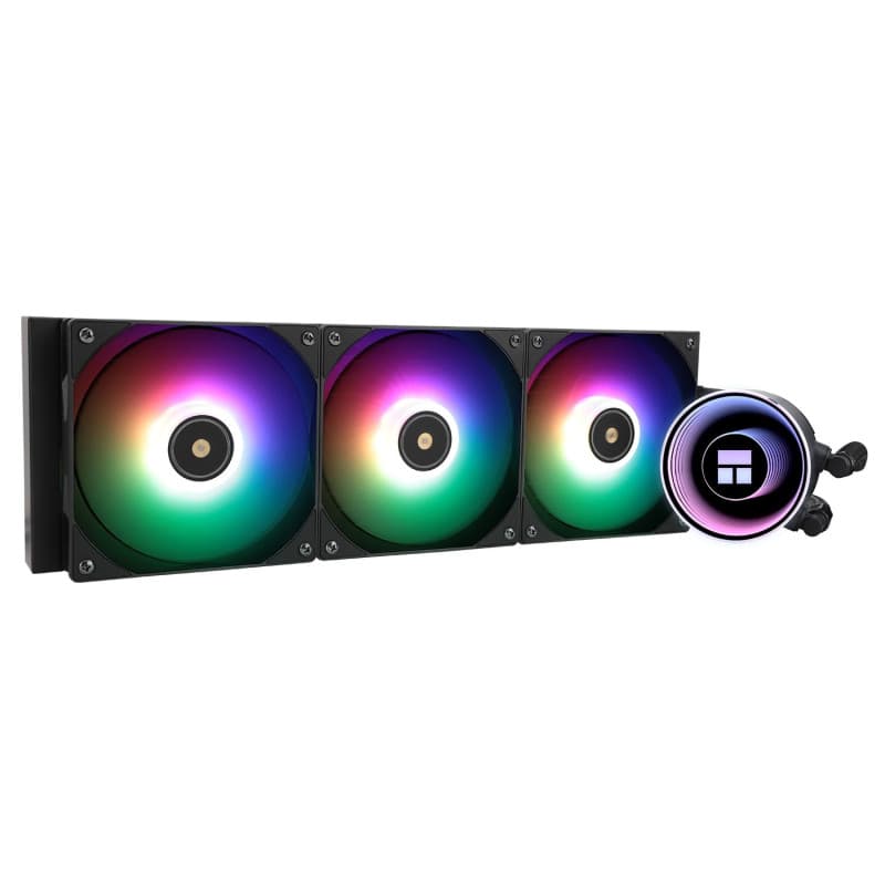 Thermalright Frozen Notte 360 Noir ARGB V2 Refroidisseur de processeur de refroidissement par eau,convient pour AMD :AM4/AM5, In