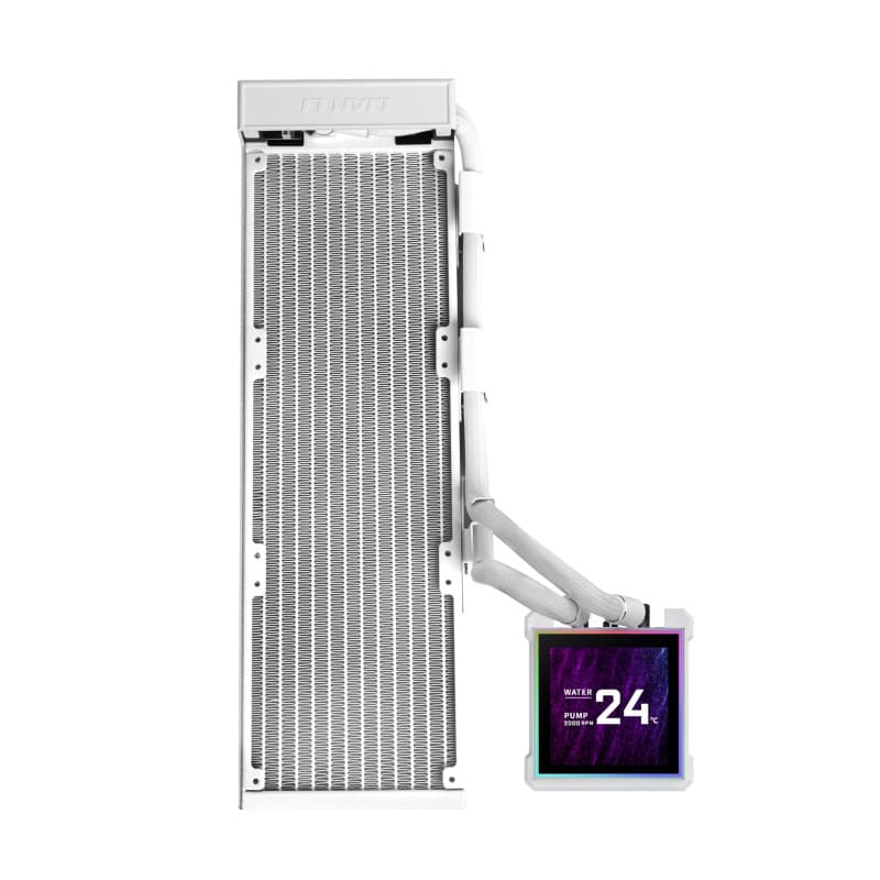 Lian Li HydroShift II LCD-S 360N AiO-Wasserk?hlung, RGB, LCD-Display - ohne L?fter, 360mm, wei?