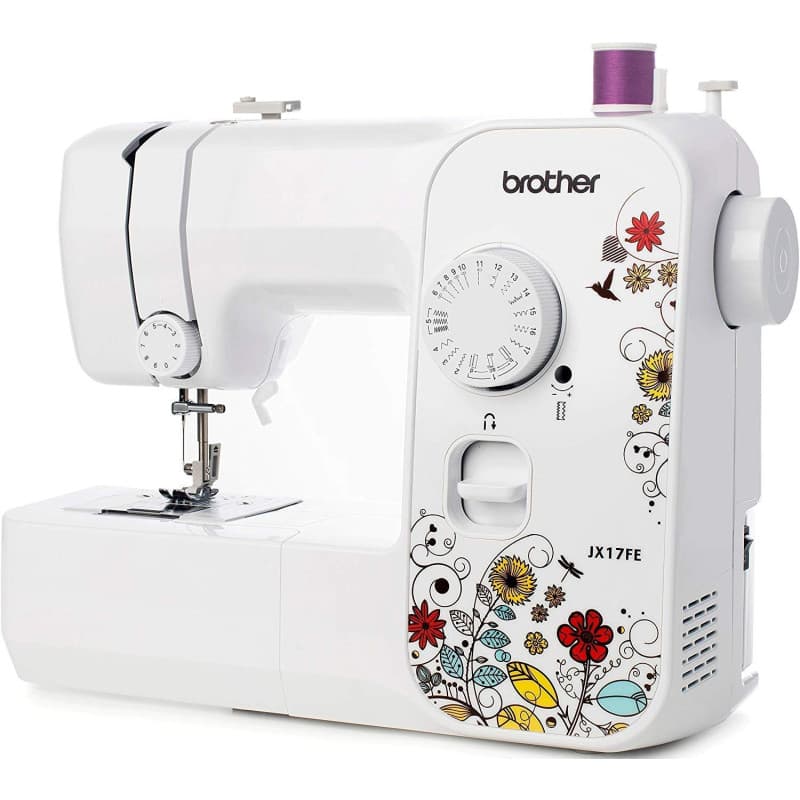 Brother JX17FE (Fantasy Edition) Machine à Coudre électrique pour Débutants, Portable, 17 Points différents, Couture automatique