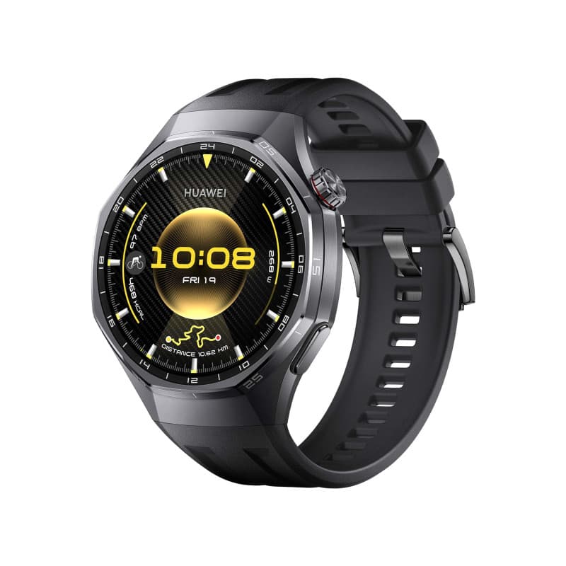 HUAWEI Watch GT 6 Pro GPS 46mm Montres connectées, Écran AMOLED de 1,47 Pouce, Jusqu'à 21 Jours d'autonomie, Cyclisme de Niveau