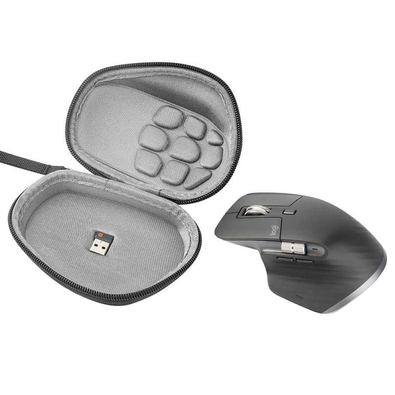 VOLOHAS Rigide Housse Sac Portable pour Logitech MX Master/Master 2S/Master 3/Master 3S/MX Master4 Souris san Fil Boîte Boîtier