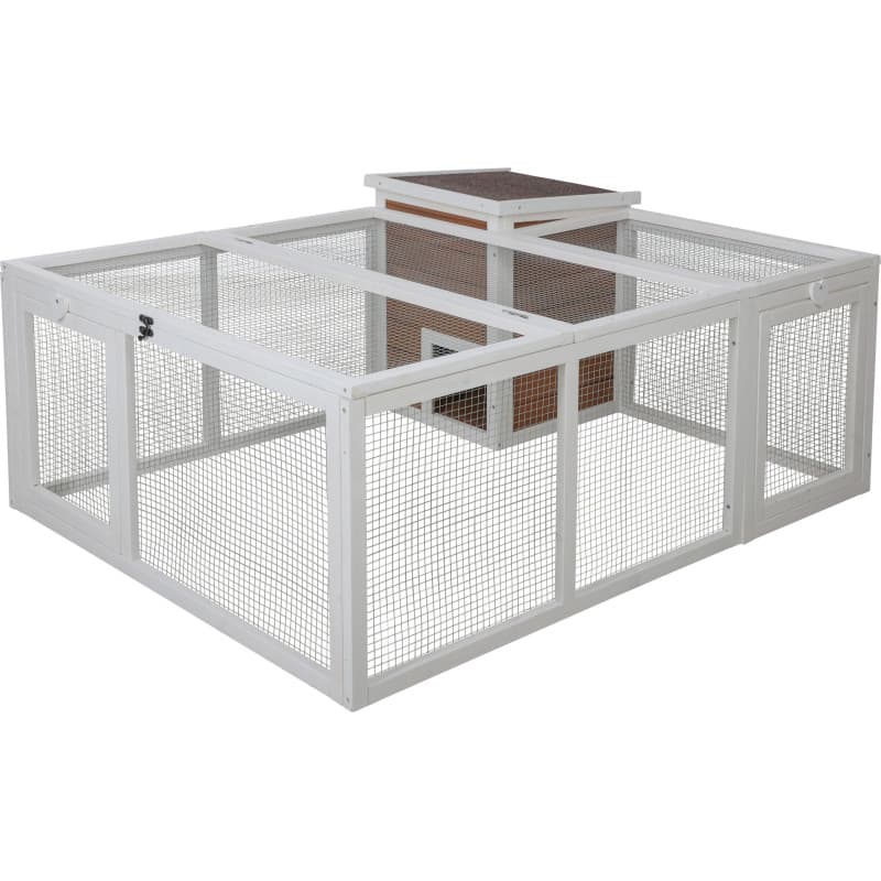 Enclos pour Animaux avec Abri Intégré - Kerbl Pet 132 x 102 x 59 cm