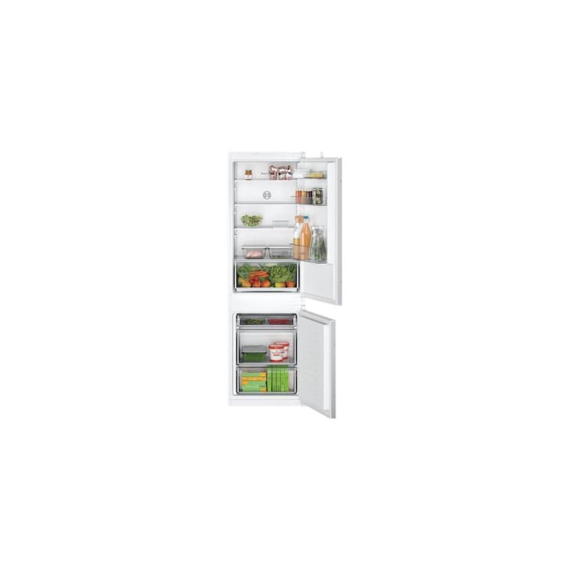 Réfrigérateur combiné intégrable Bosch KIV865SE0 - 267L, Charnières à glissières