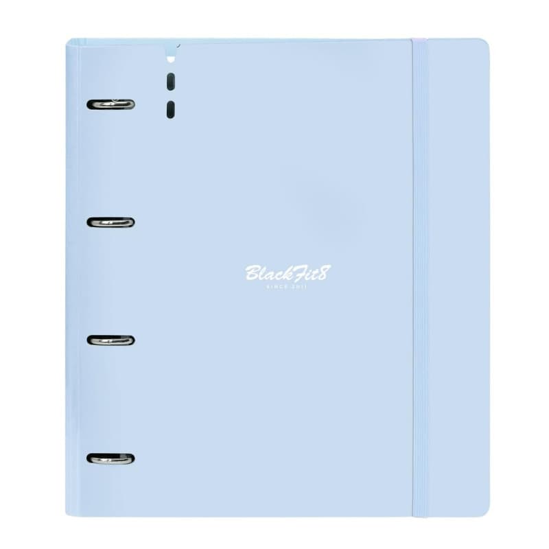 Classeur Safta BLACKFIT8 Cool avec 4 anneaux et recharge A4 - Idéal pour enfants
