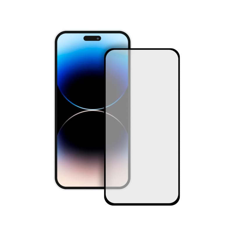 Protecteur d'écran en verre trempé pour iPhone 15 Plus - KSIX